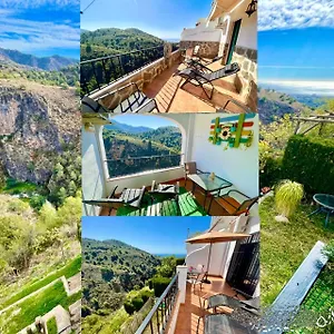 Appartement Axarquia , Frigiliana, Terraza Privada Con Vistas A La Montana Rio Y Al Mar, Frigiliana